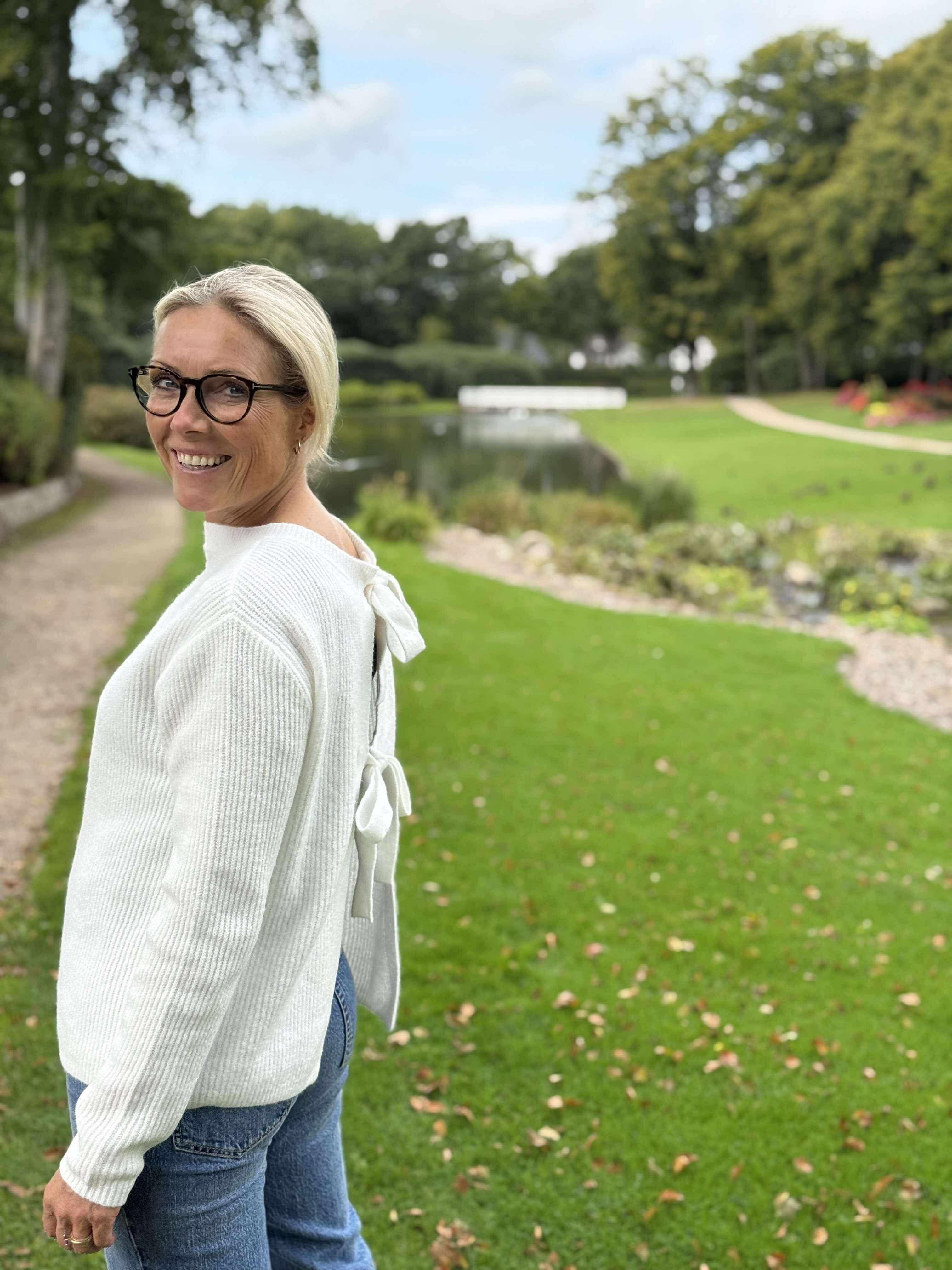 PCSILLY Knit Cardigan - Cloud Dancer